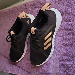 adidas Fortarun X Black/Rose Gold